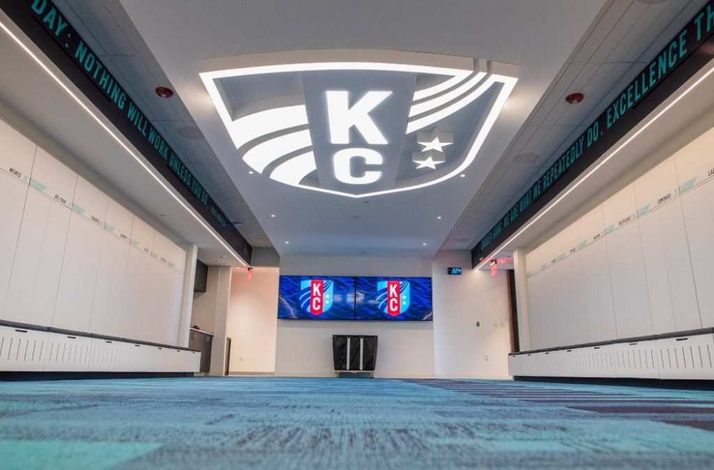 Kc Current Womens Soccer Lockers Shield Lockers