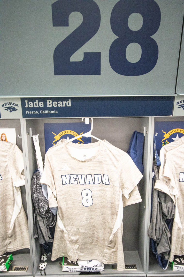 Nevada Wolfpack Women's Soccer Lockers | SHIELD Lockers