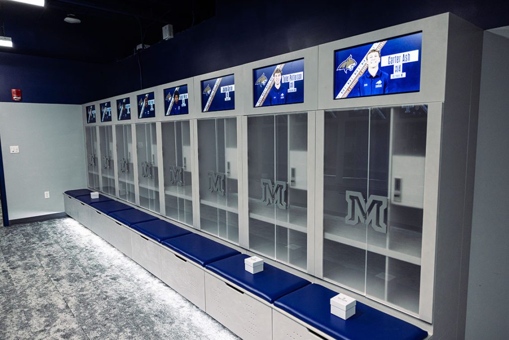 Montana State Bobcats Basketball Lockers | SHIELD Lockers