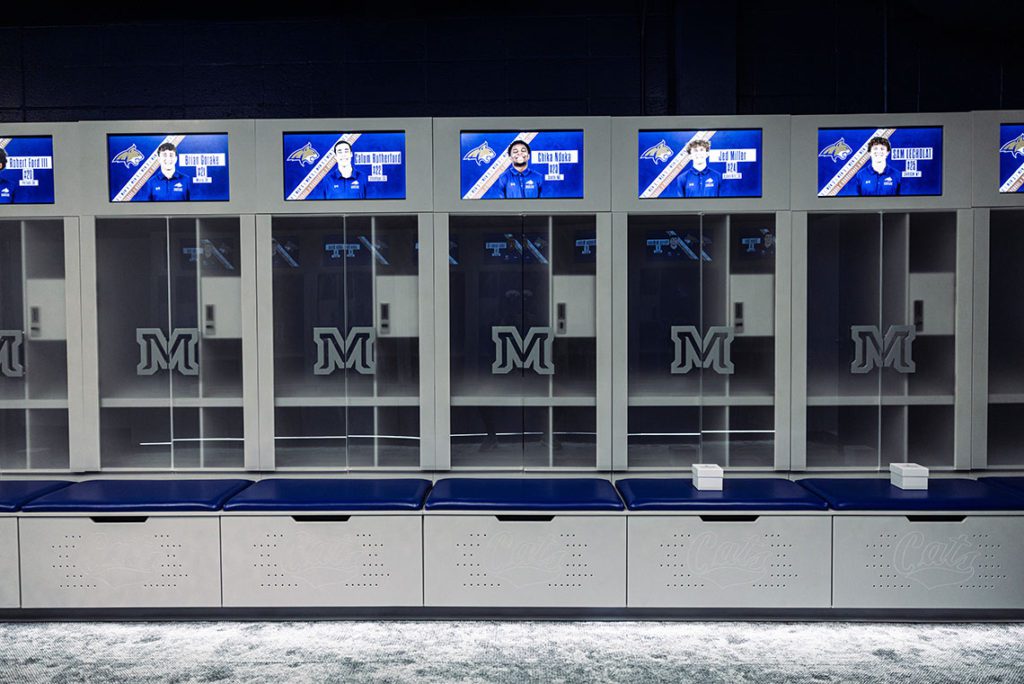 Montana State Bobcats Basketball Lockers | SHIELD Lockers